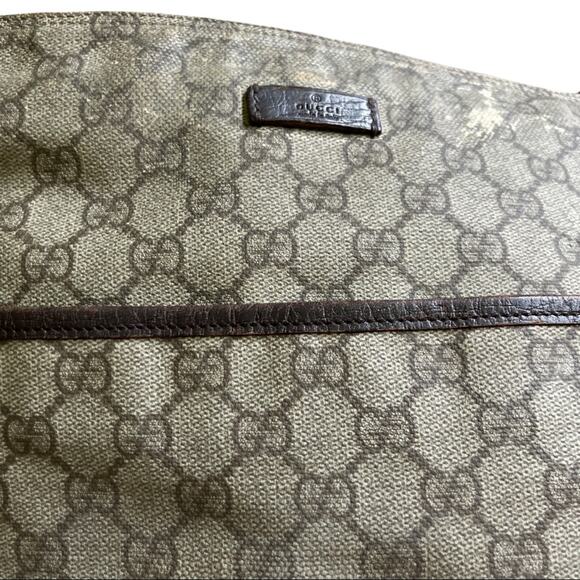 Gucci GG Coated Canvas Shoulder Crossbody Bag Purse - Picture 11 of 13